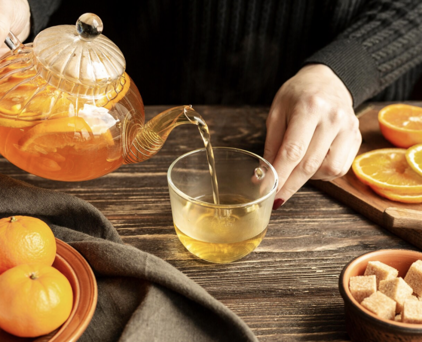 Roibos con naranja