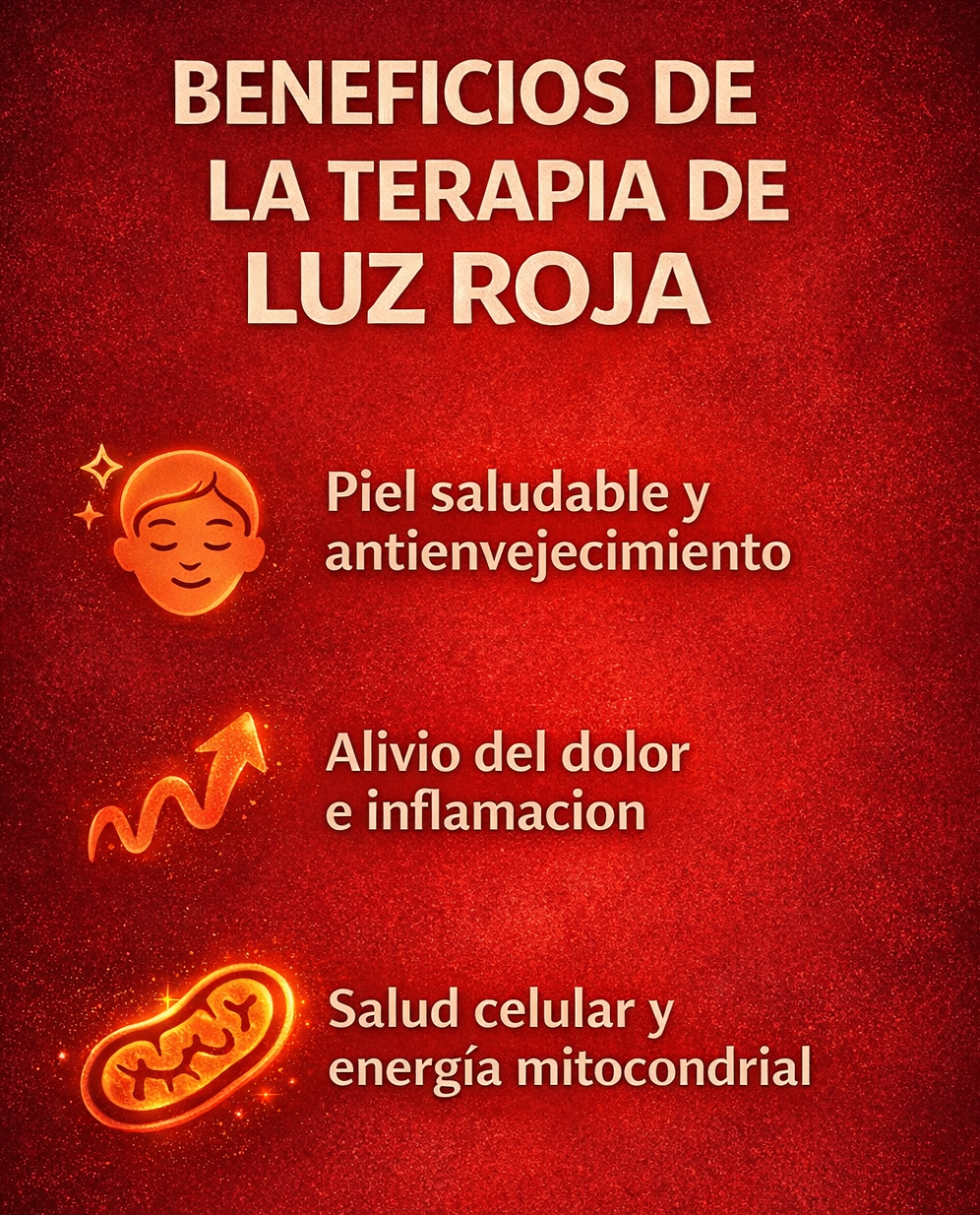Beneficis de la terapia de llum roja