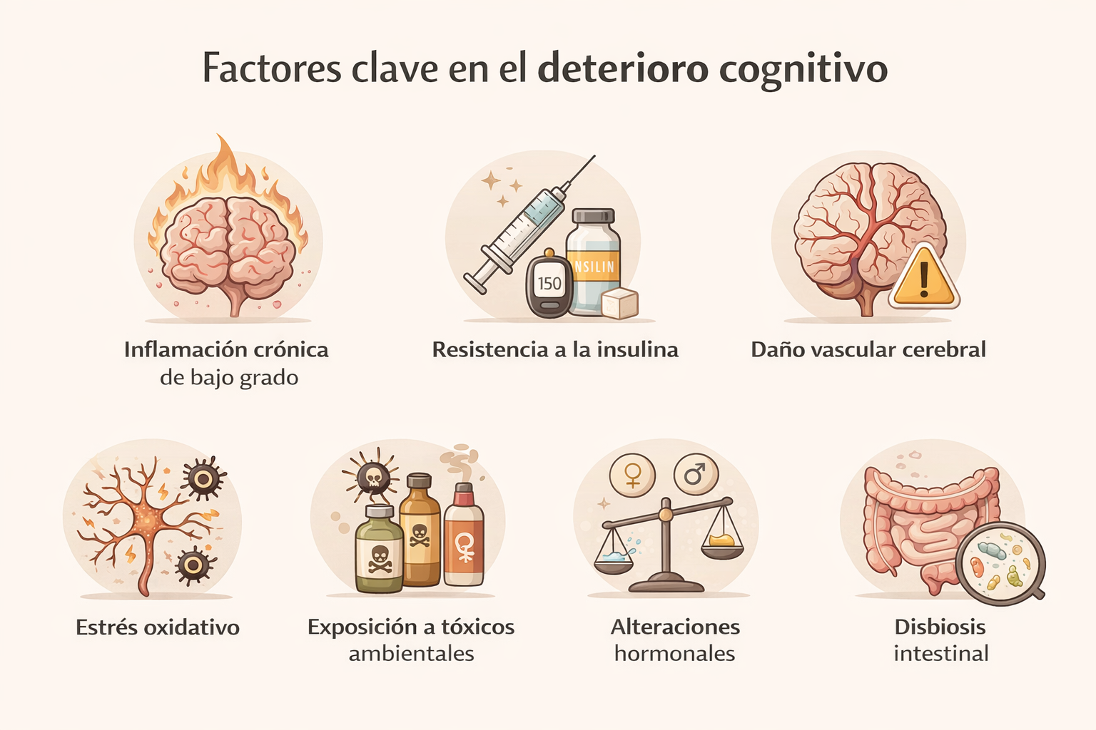 Factores de deterioro cognitivo