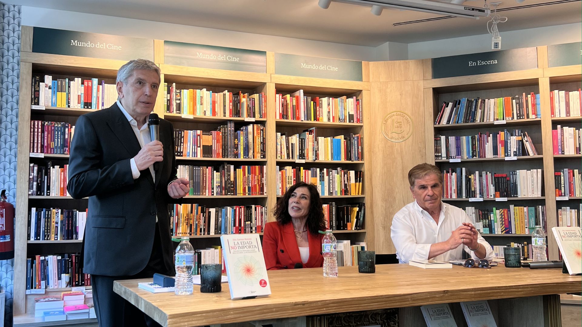 Presentación en la casa del libro de Madrid